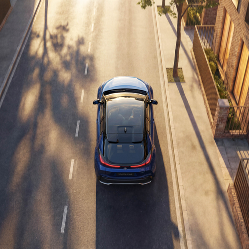 2026 Toyota C-HR European Version Top View