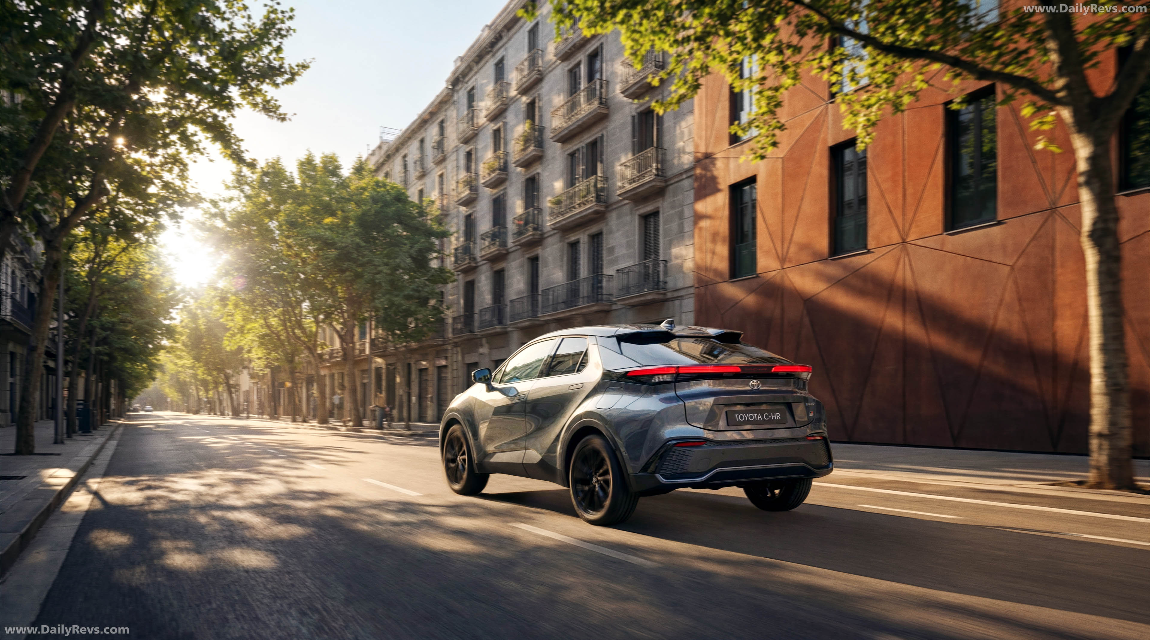 2026 Toyota C-HR GR Sport European Version Rear View