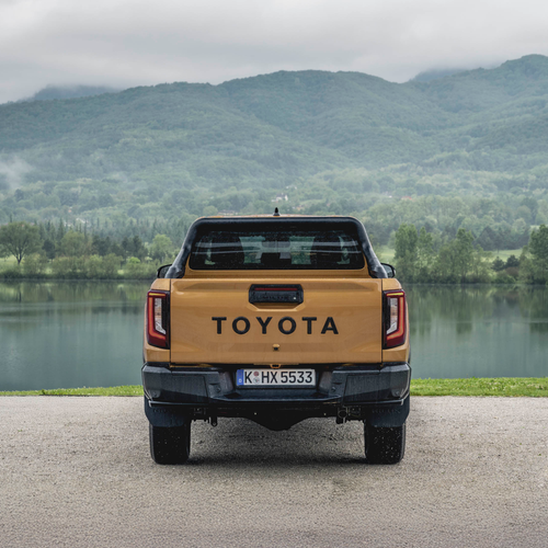 2026 Toyota Hilux Hybrid 48V European Version Rear View