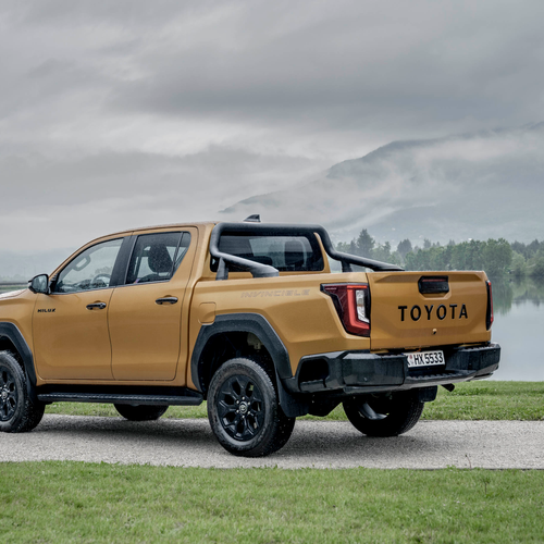 2026 Toyota Hilux Hybrid 48V European Version Rear View