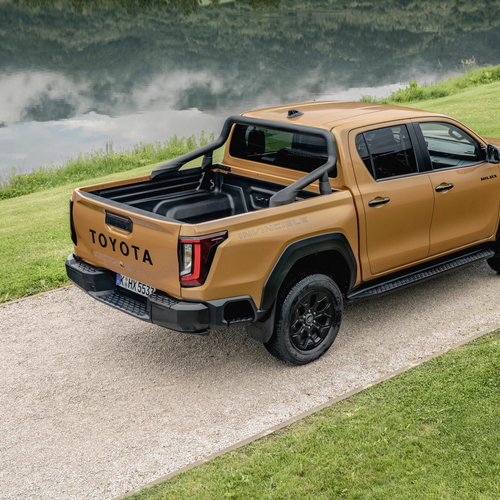 2026 Toyota Hilux Hybrid 48V European Version Rear View