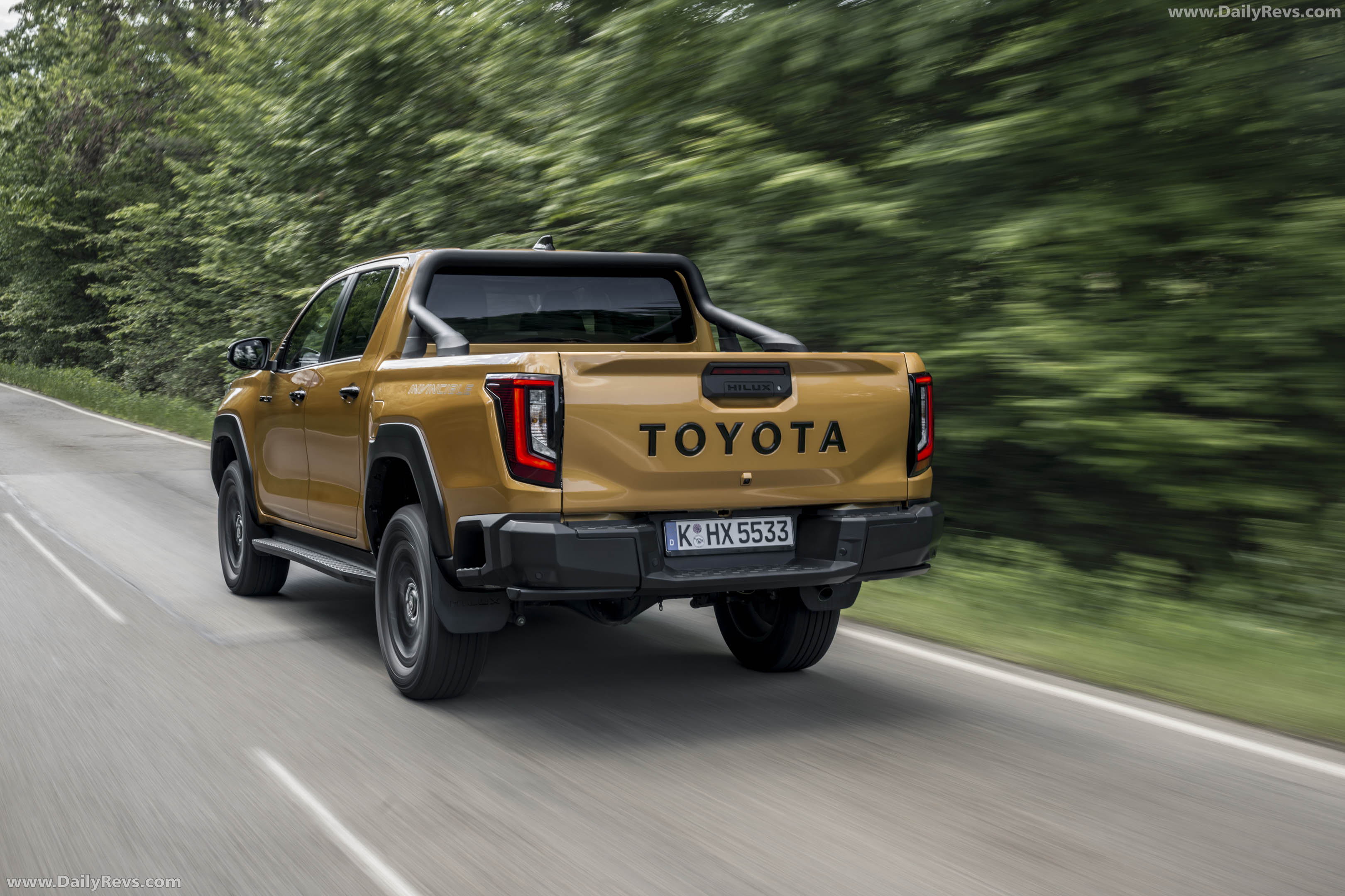 2026 Toyota Hilux Hybrid 48V European Version Rear View