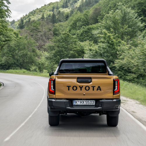 2026 Toyota Hilux Hybrid 48V European Version Rear View