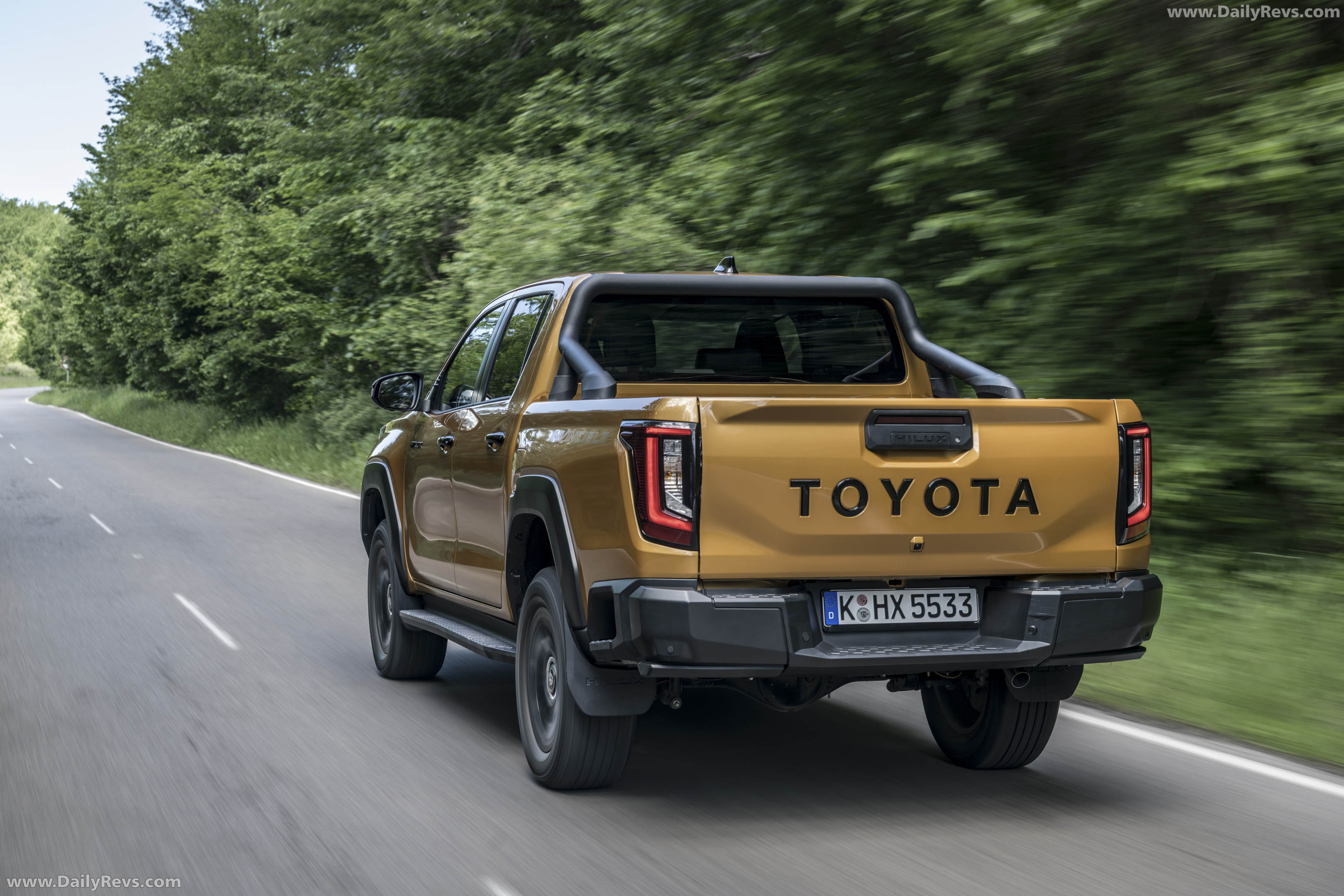 2026 Toyota Hilux Hybrid 48V European Version Rear View