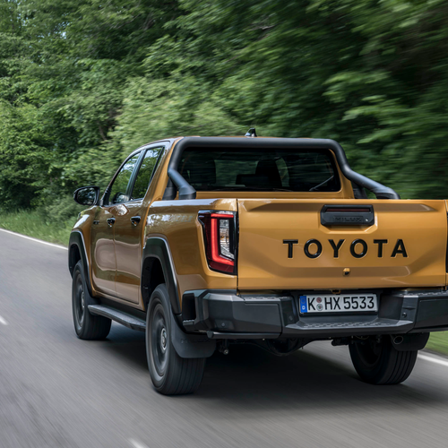 2026 Toyota Hilux Hybrid 48V European Version Rear View