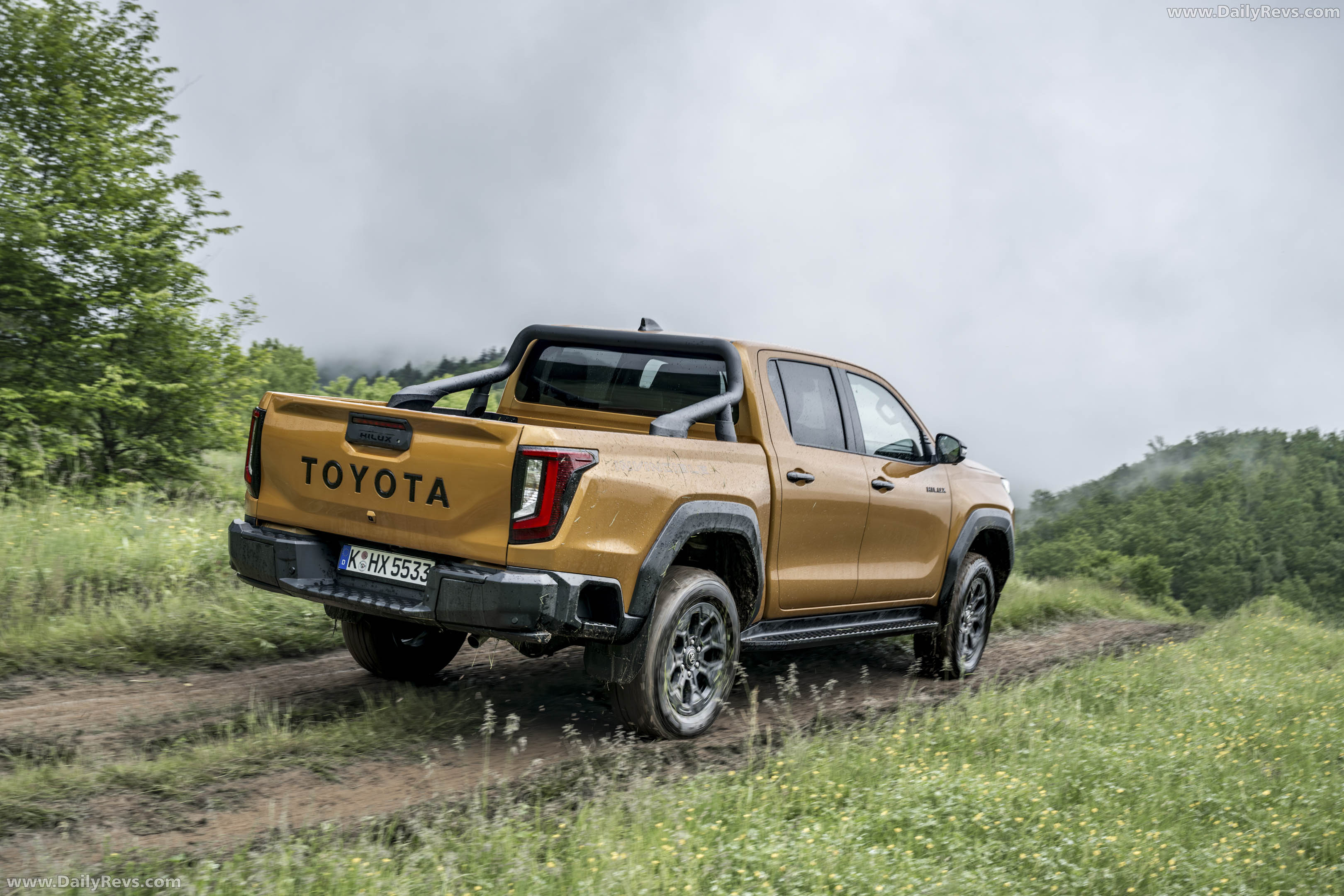 2026 Toyota Hilux Hybrid 48V European Version Rear View