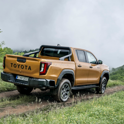 2026 Toyota Hilux Hybrid 48V European Version Rear View