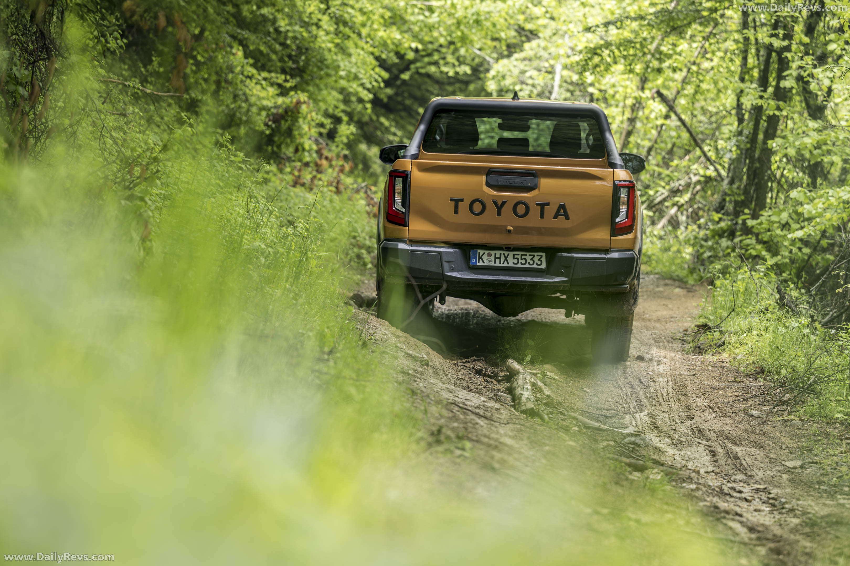 2026 Toyota Hilux Hybrid 48V European Version Rear View