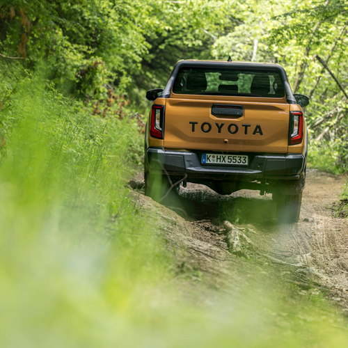 2026 Toyota Hilux Hybrid 48V European Version Rear View