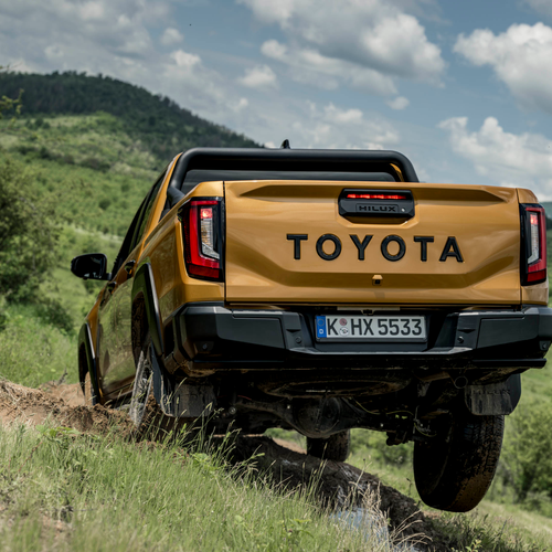 2026 Toyota Hilux Hybrid 48V European Version Rear View