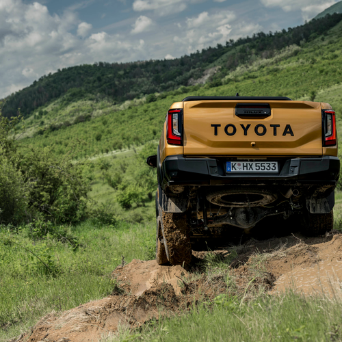 2026 Toyota Hilux Hybrid 48V European Version Rear View