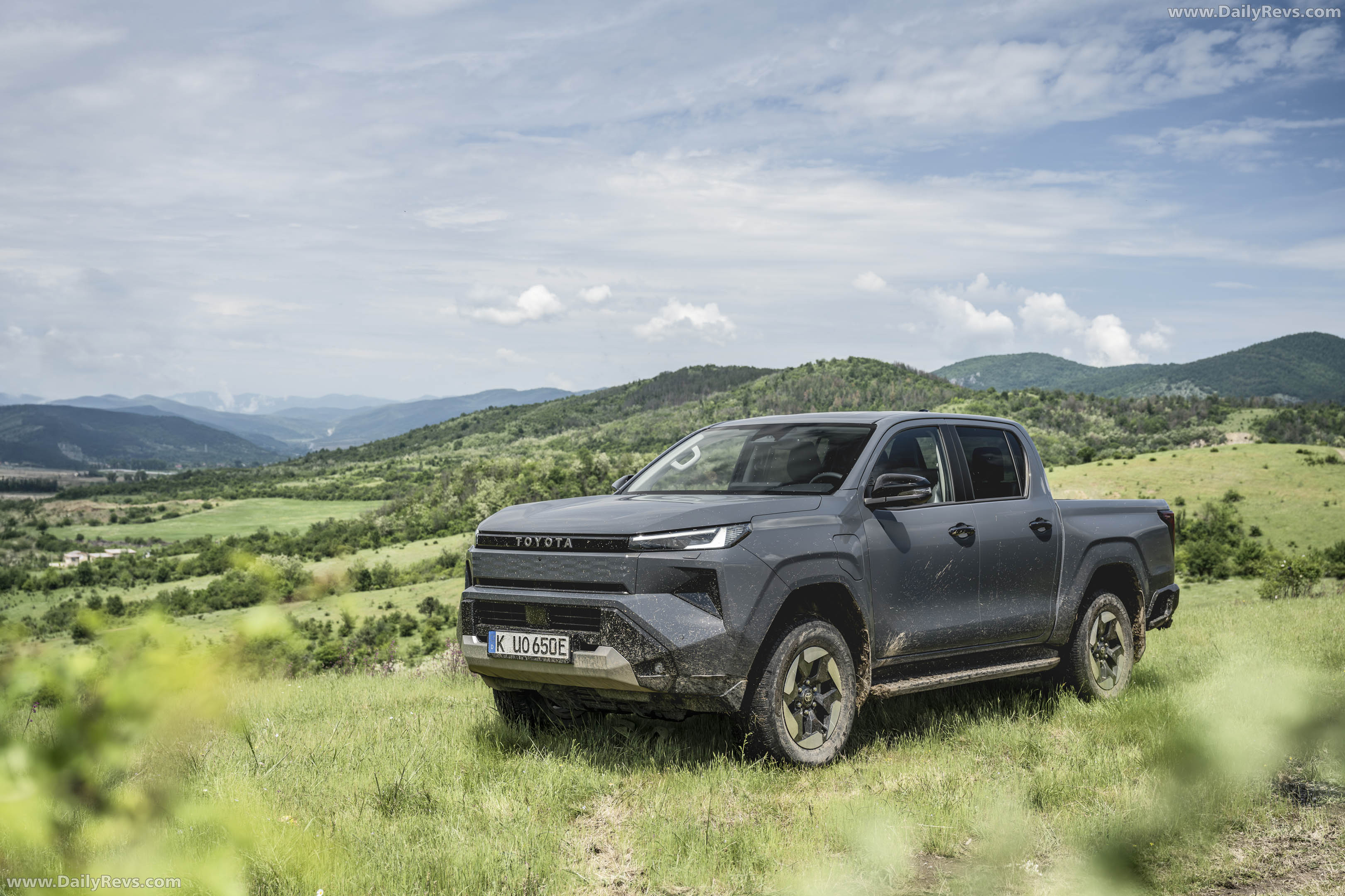 2026 Toyota Hilux BEV European Version Front View