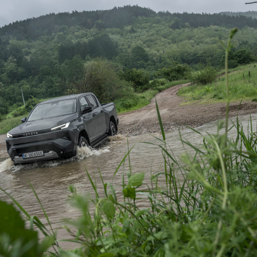 2026 Toyota Hilux BEV European Version Front View