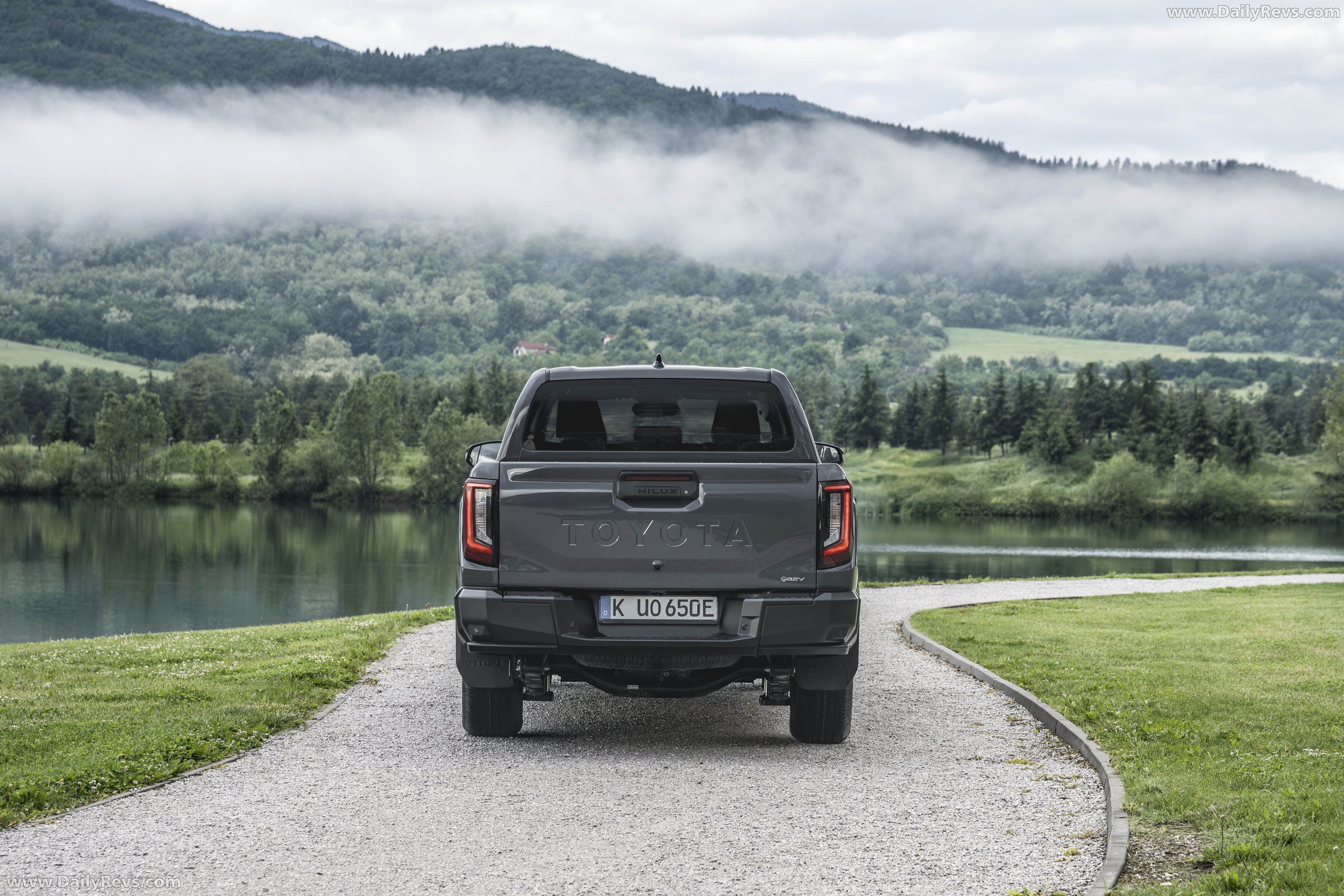 2026 Toyota Hilux BEV European Version Rear View
