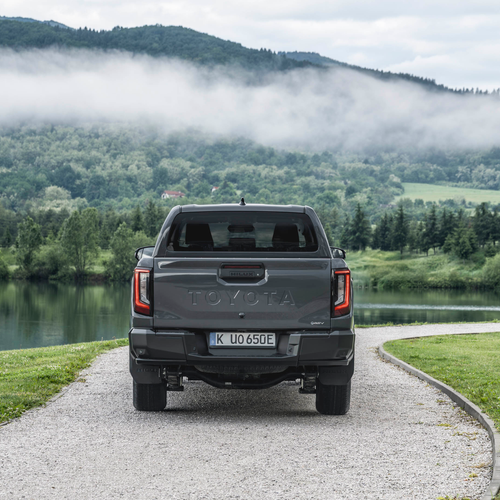 2026 Toyota Hilux BEV European Version Rear View