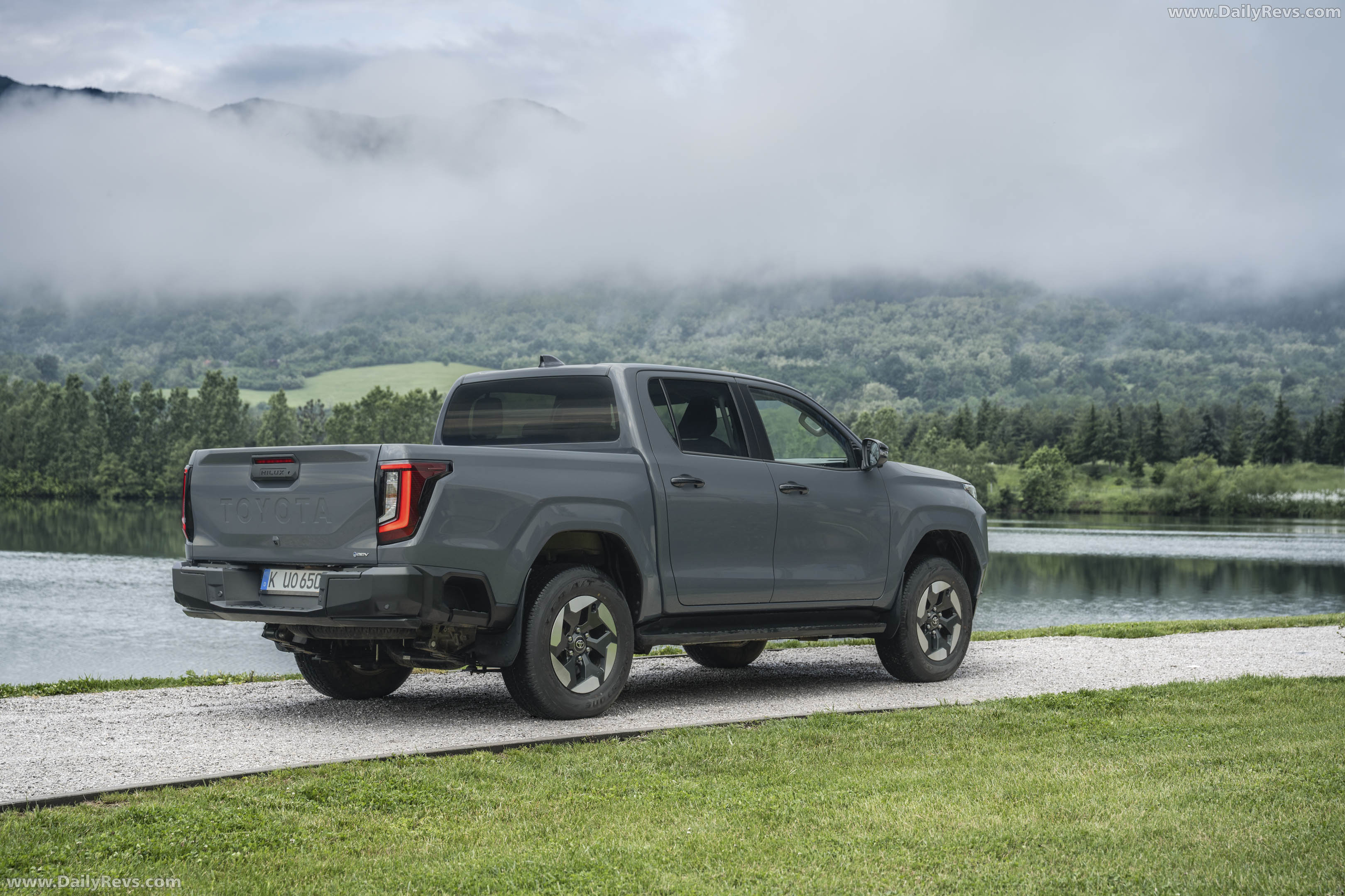 2026 Toyota Hilux BEV European Version Rear View