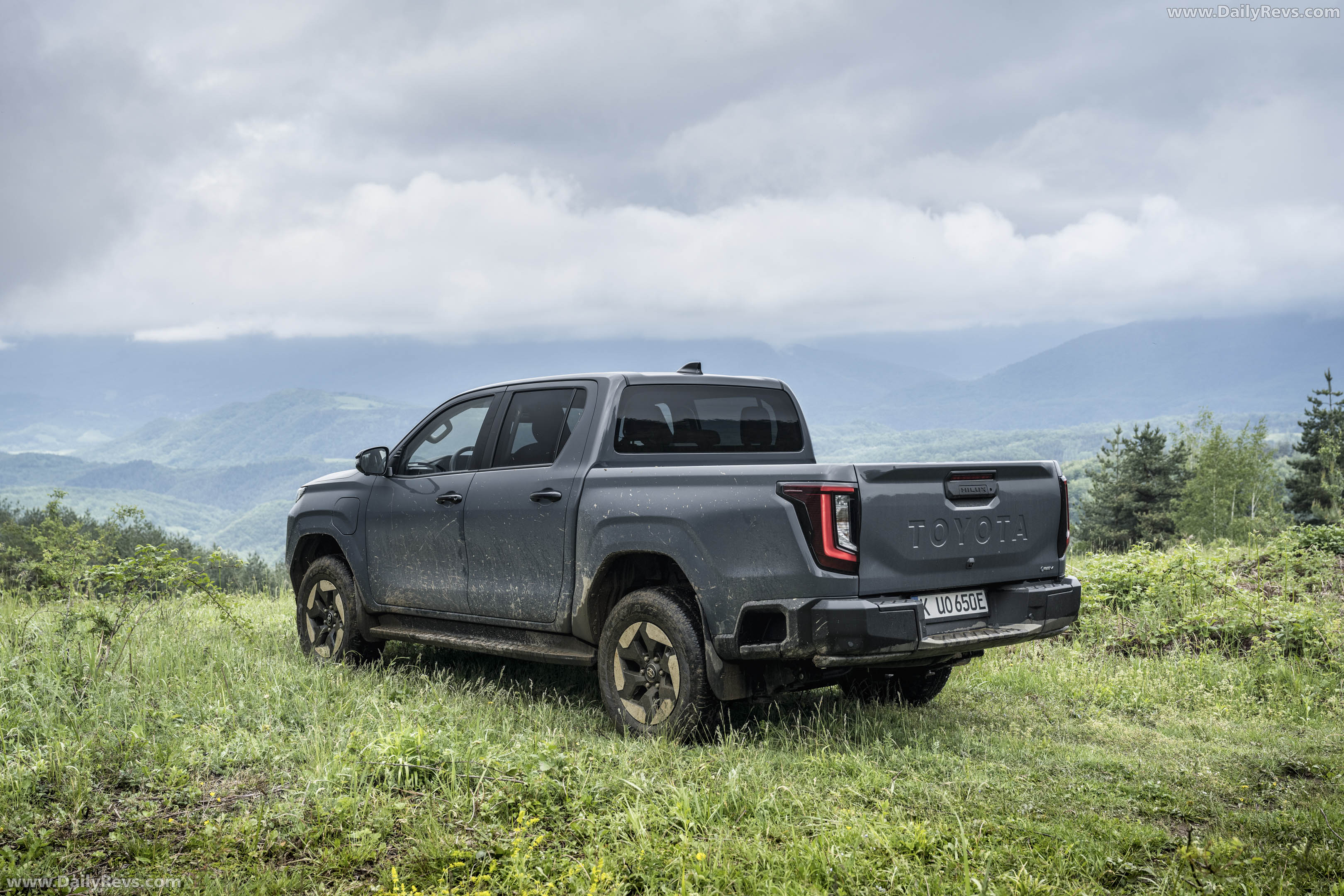 2026 Toyota Hilux BEV European Version Rear View