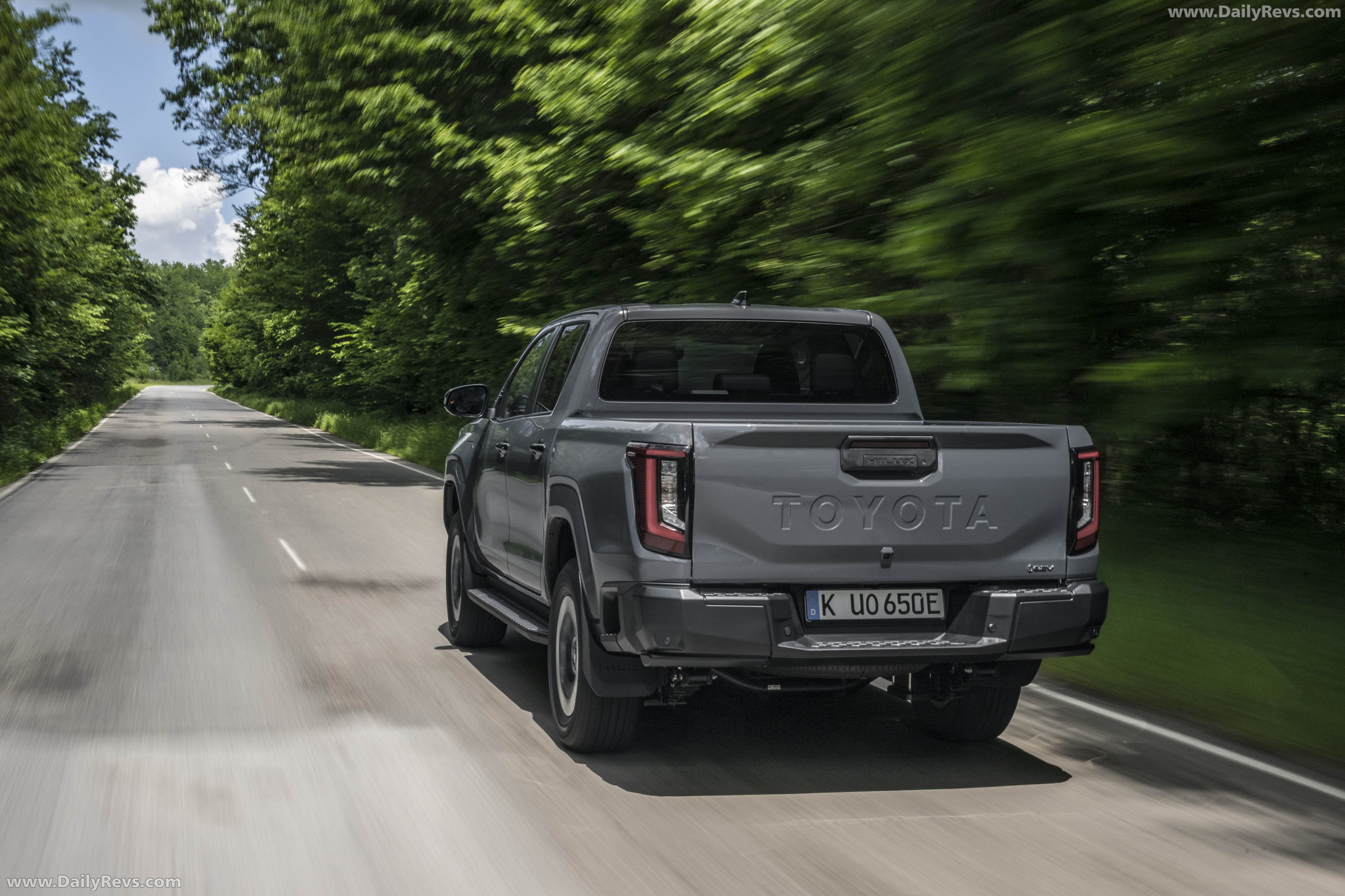 2026 Toyota Hilux BEV European Version Rear View