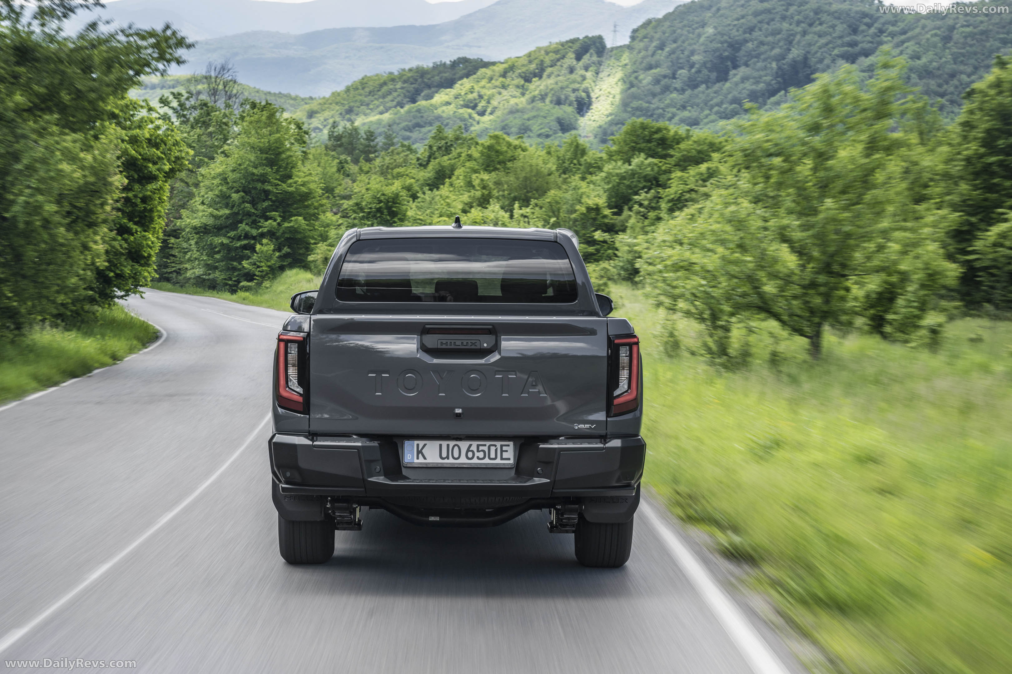 2026 Toyota Hilux BEV European Version Rear View
