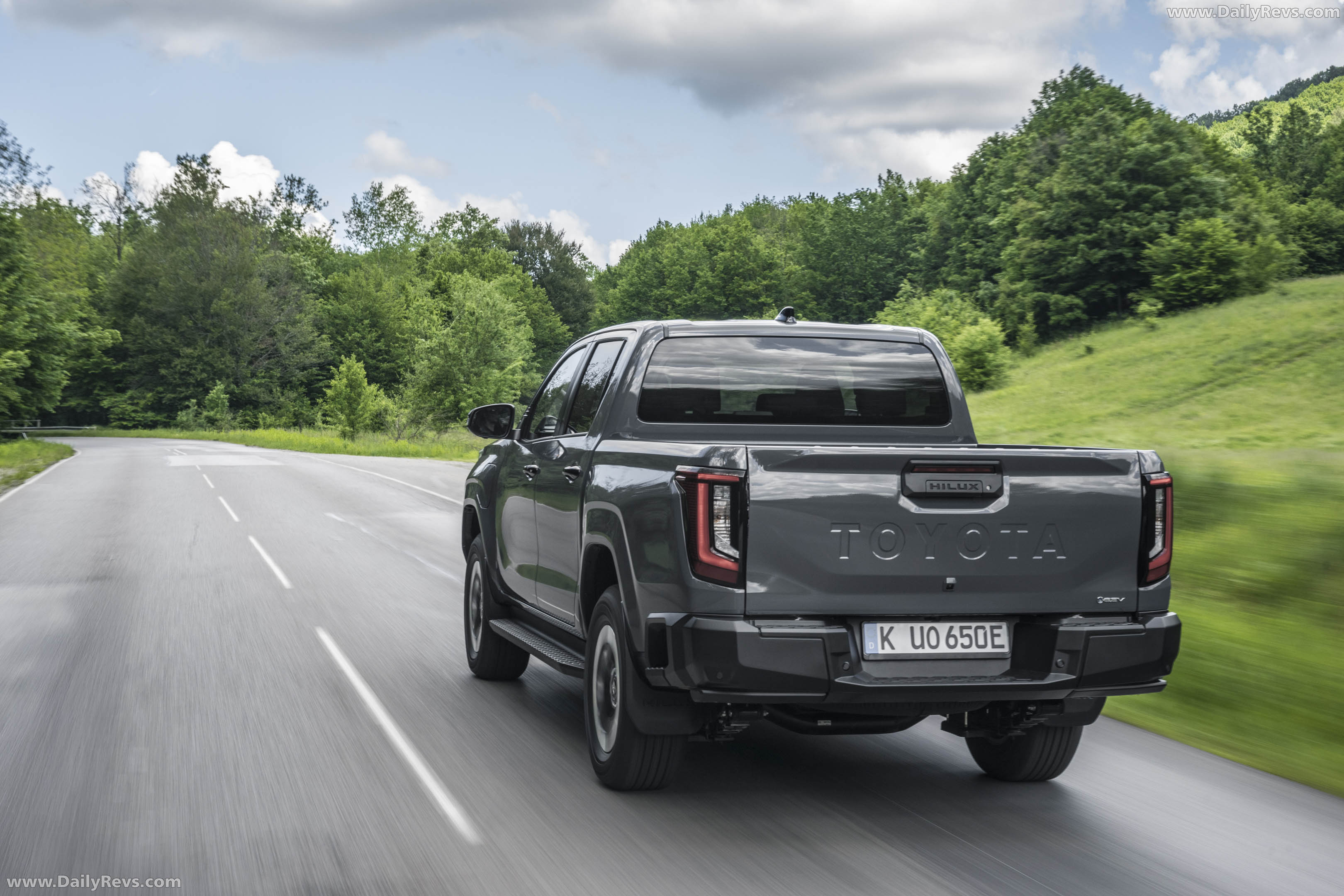 2026 Toyota Hilux BEV European Version Rear View