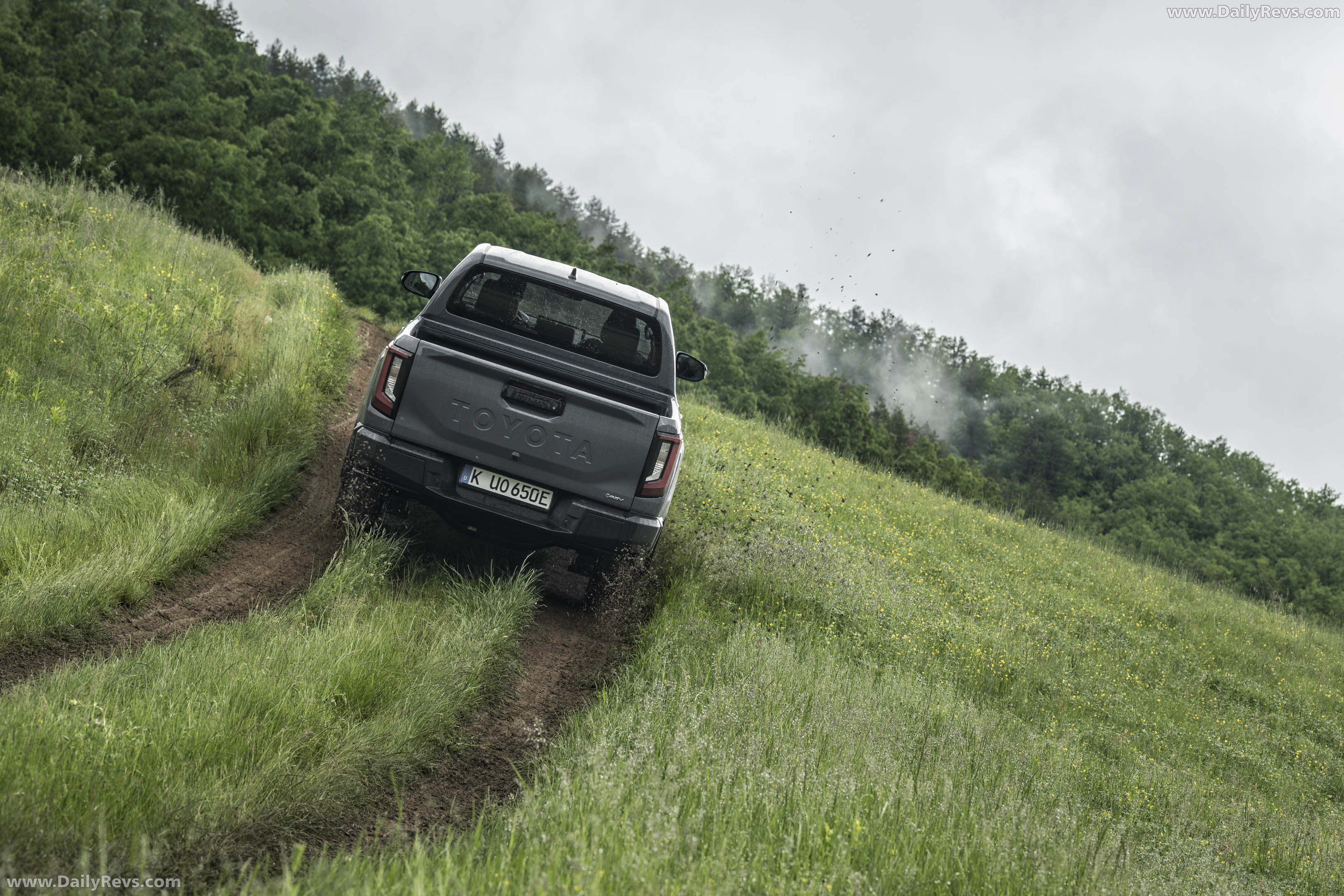 2026 Toyota Hilux BEV European Version Rear View