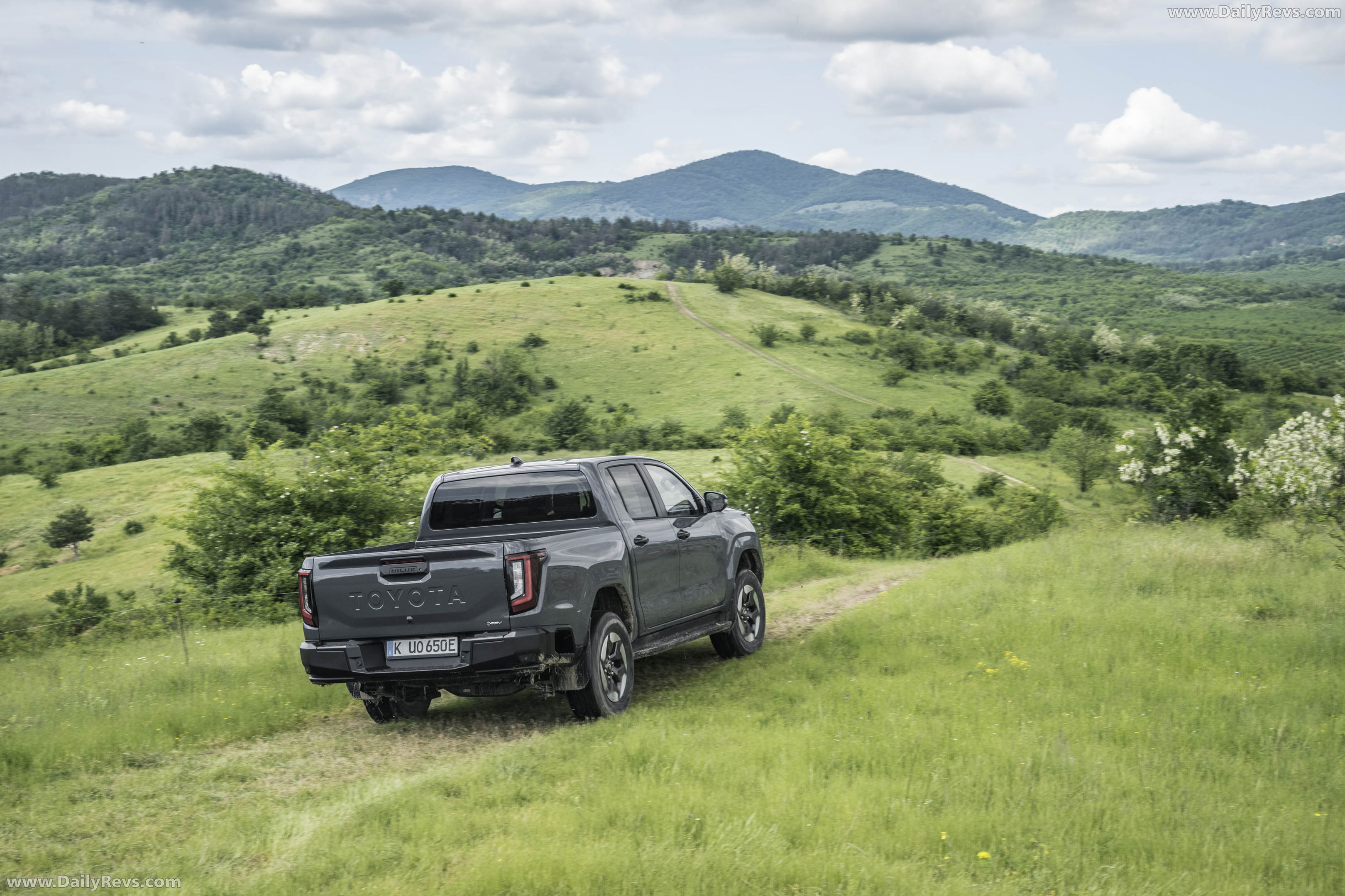 2026 Toyota Hilux BEV European Version Rear View