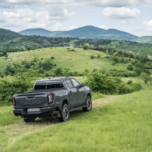 2026 Toyota Hilux BEV European Version Rear View