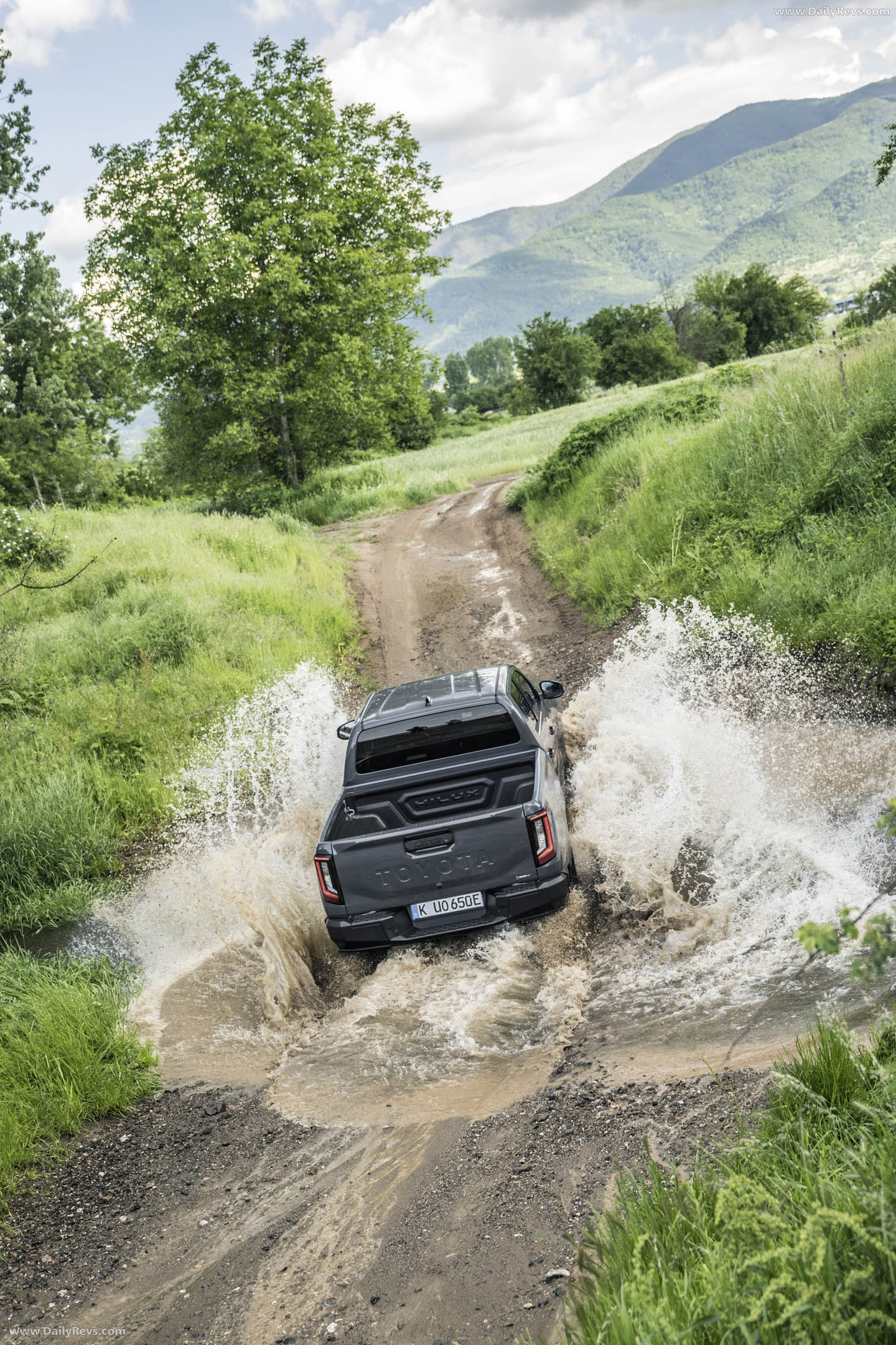 2026 Toyota Hilux BEV European Version Rear View