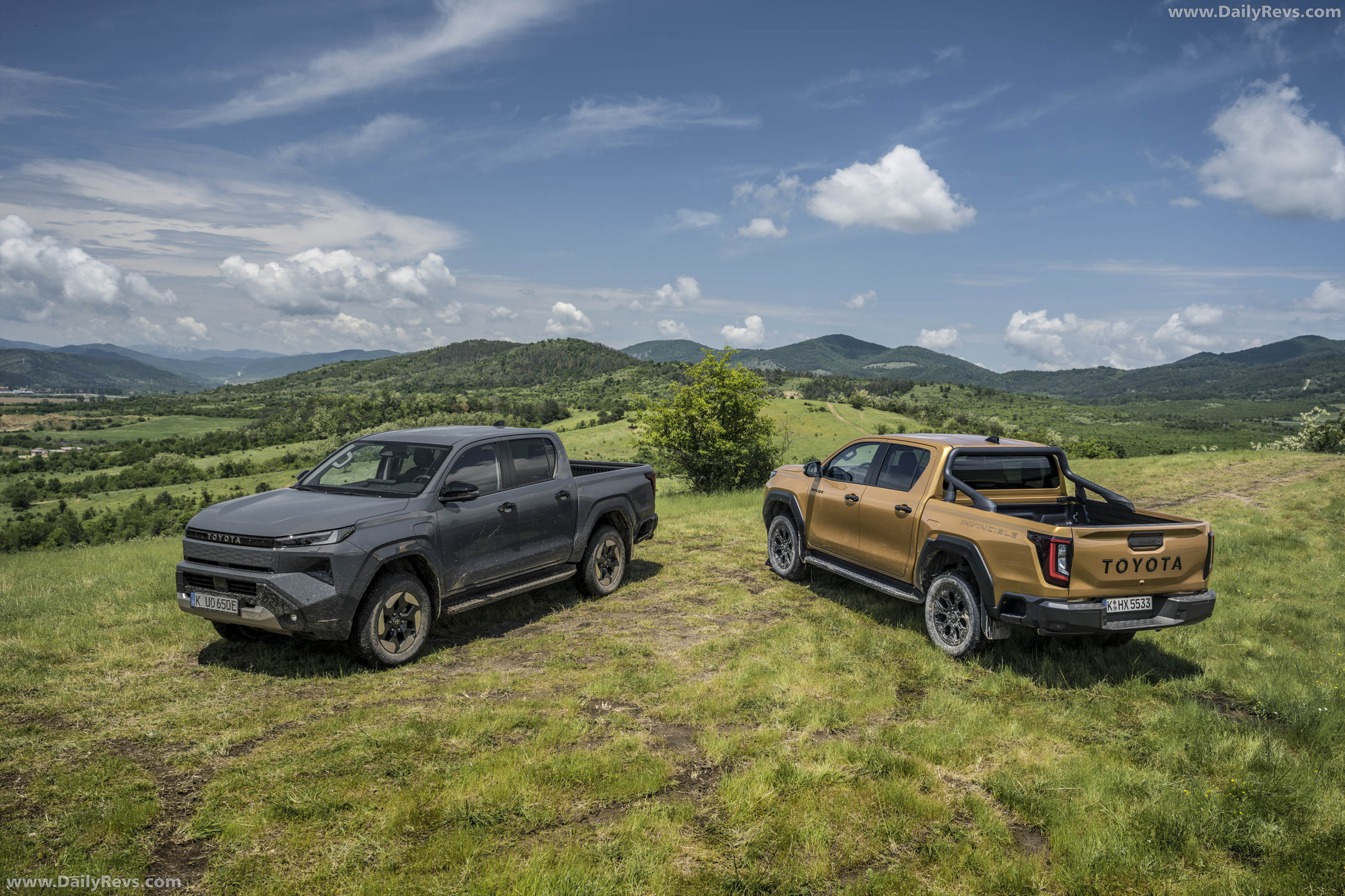 2026 Toyota Hilux BEV European Version Front View