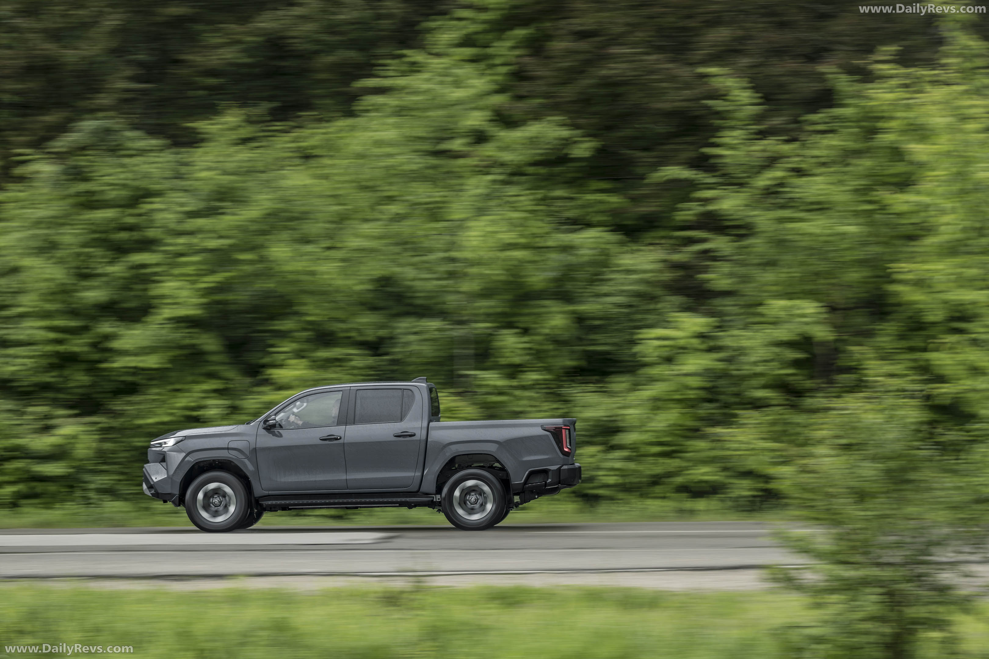 2026 Toyota Hilux BEV European Version Side View