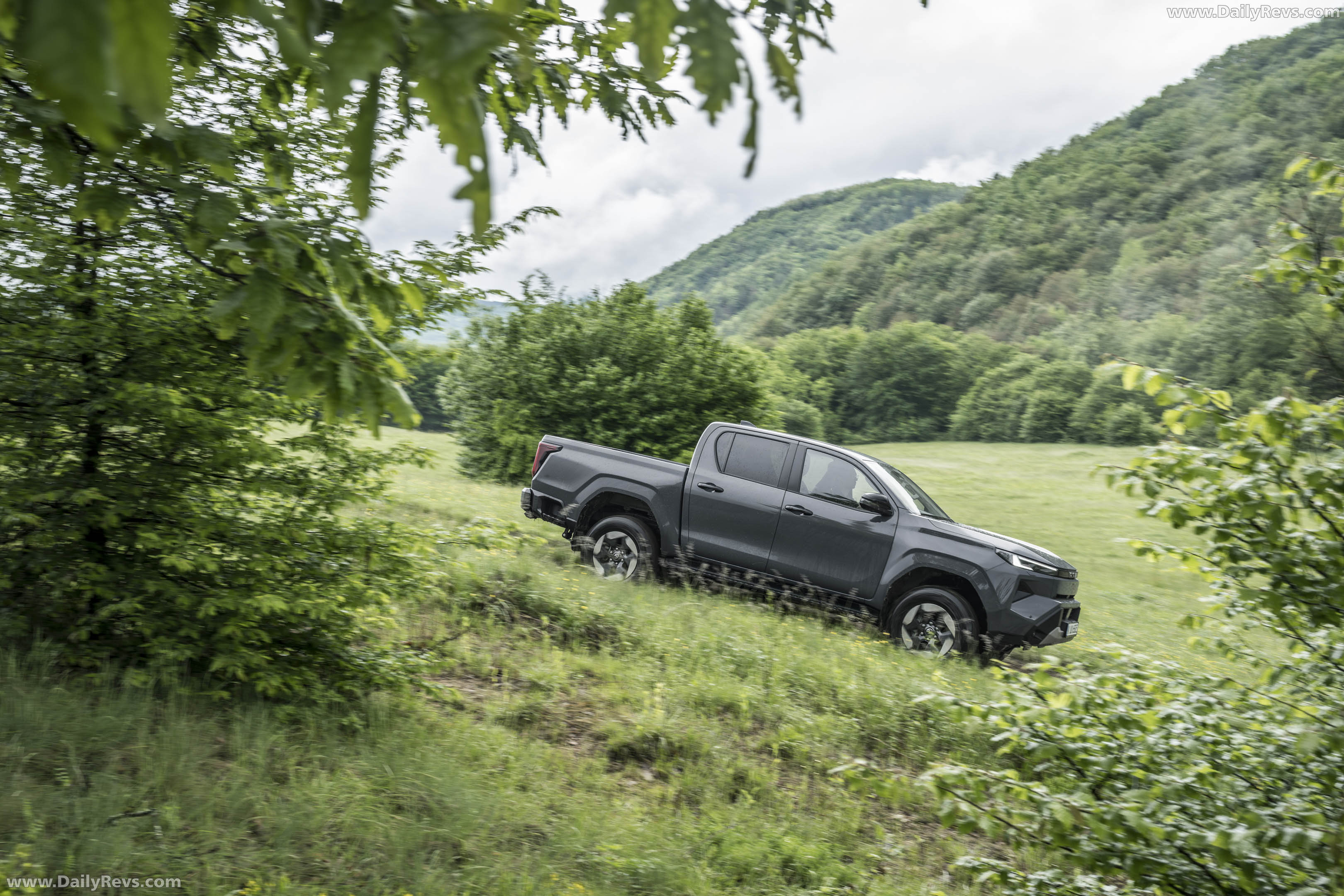 2026 Toyota Hilux BEV European Version Side View