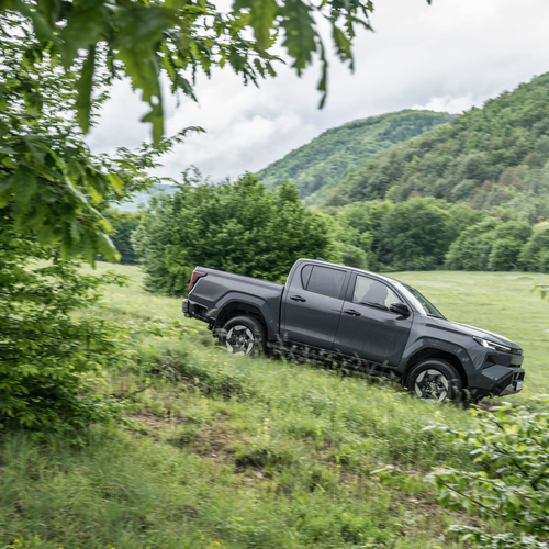 2026 Toyota Hilux BEV European Version Side View