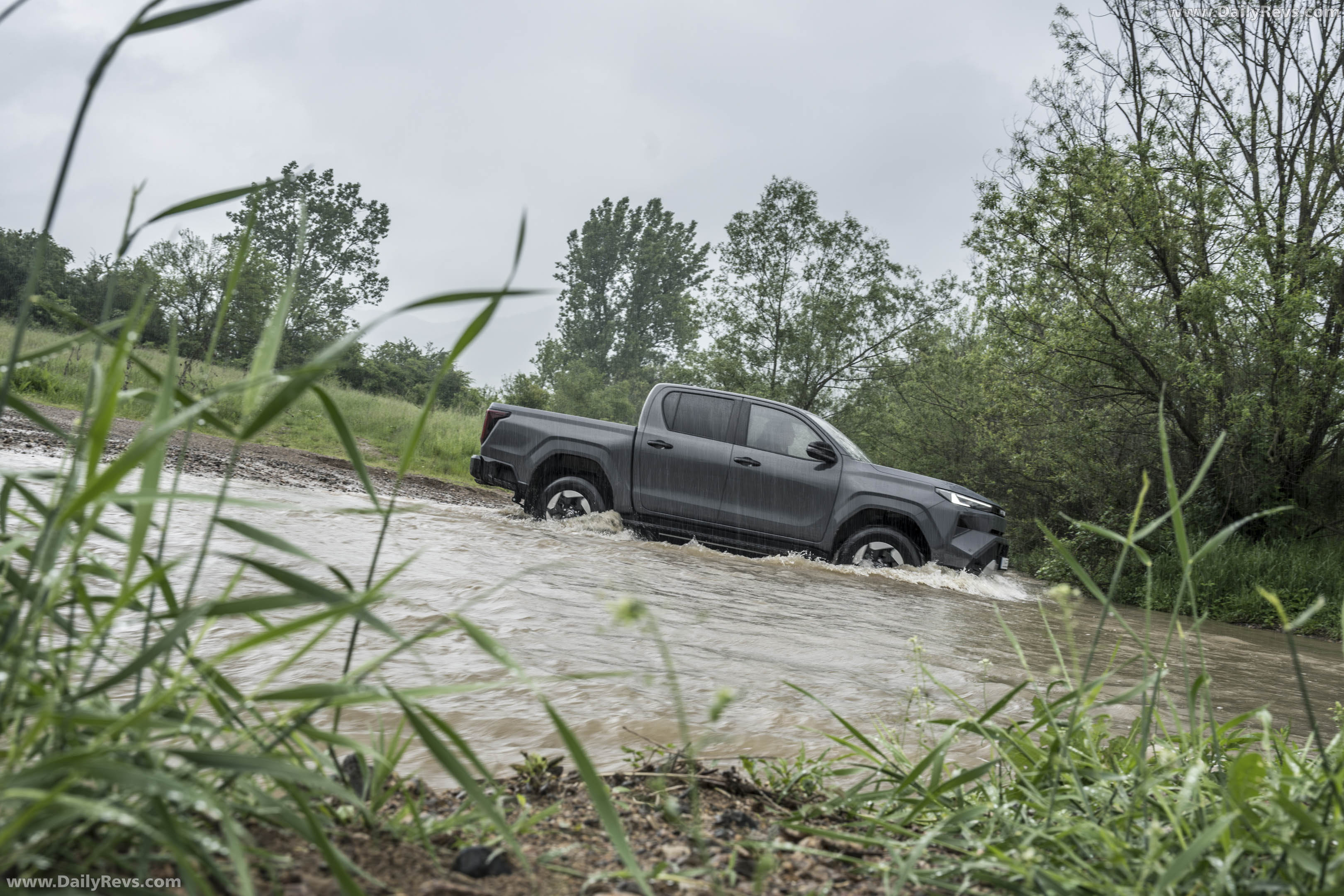 2026 Toyota Hilux BEV European Version Side View