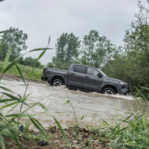 2026 Toyota Hilux BEV European Version Side View