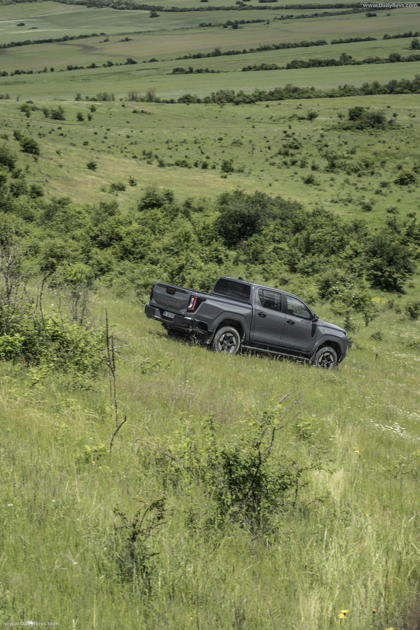 2026 Toyota Hilux BEV European Version Side View