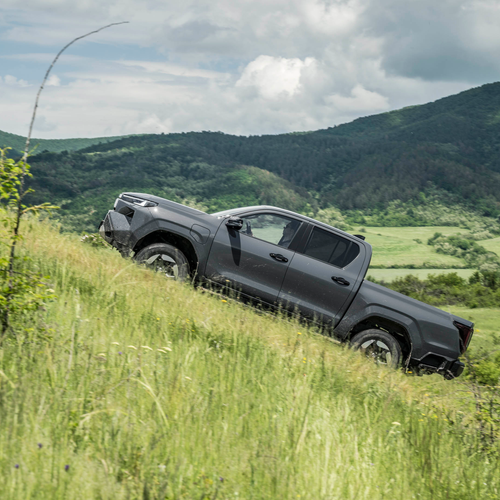 2026 Toyota Hilux BEV European Version Side View