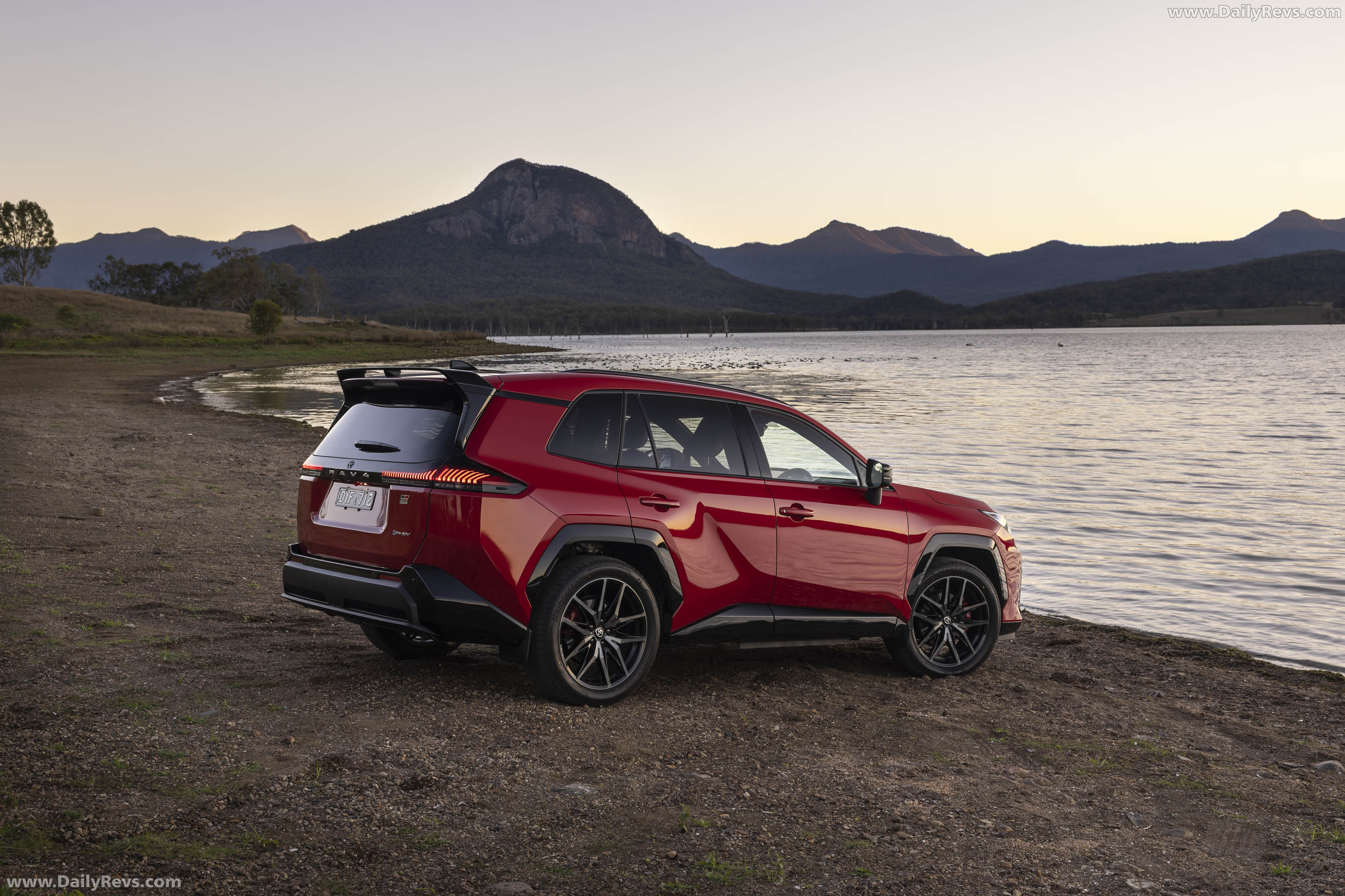 2026 Toyota RAV4 PHEV GR Sport Australian Version Rear View