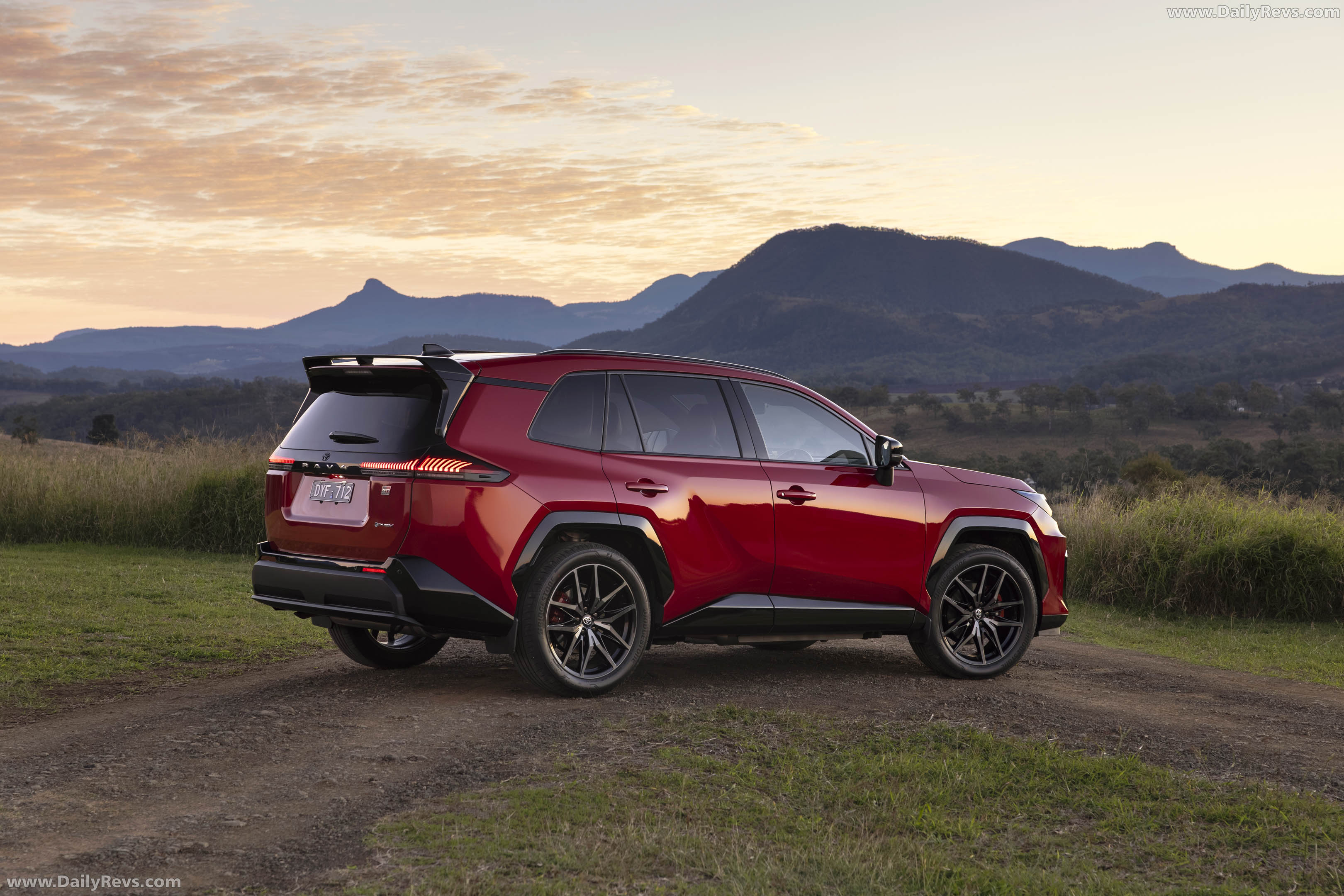 2026 Toyota RAV4 PHEV GR Sport Australian Version Rear View