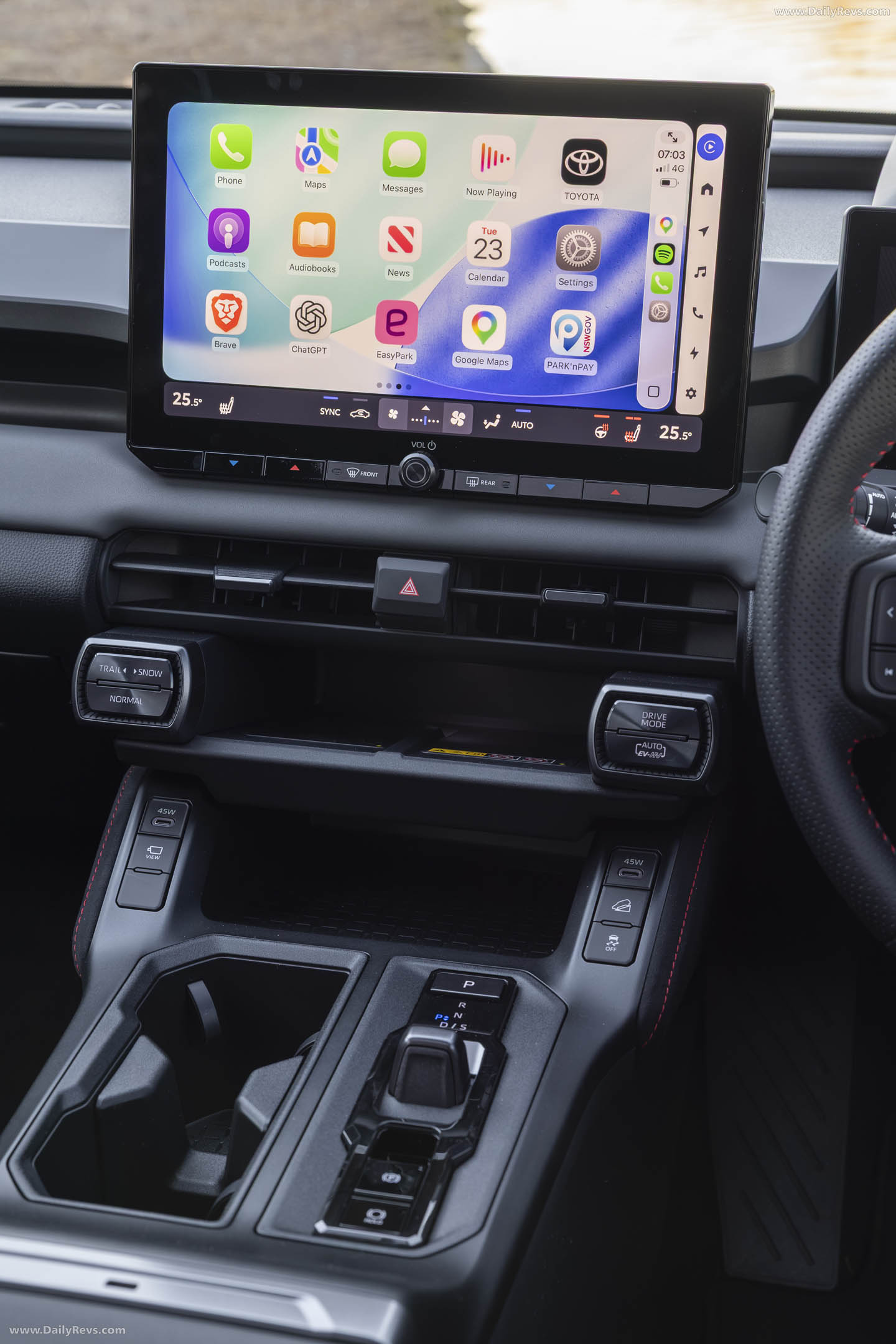 2026 Toyota RAV4 PHEV GR Sport Australian Version Interior