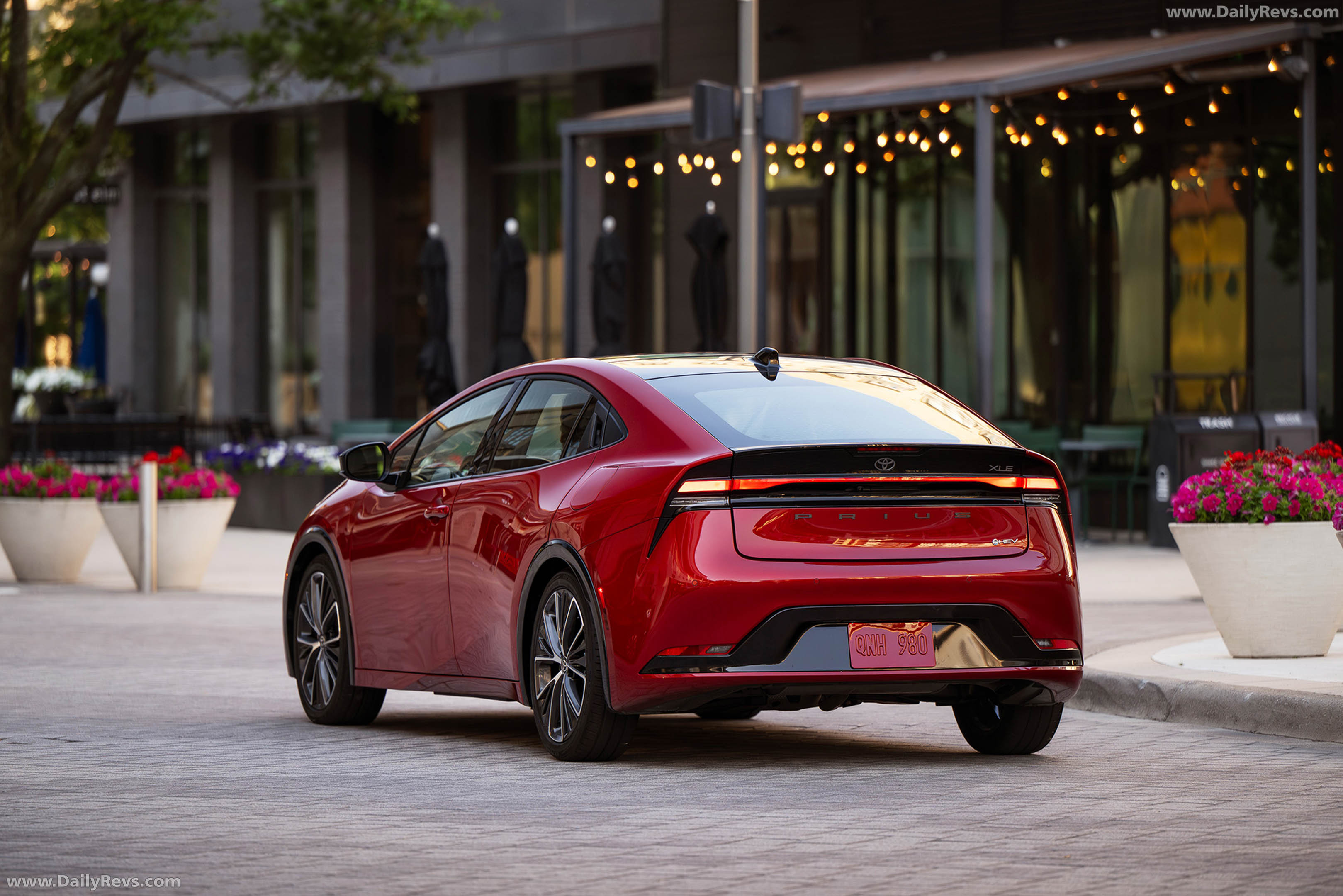 2027 Toyota Prius XLE Rear View