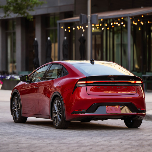 2027 Toyota Prius XLE  Rear View