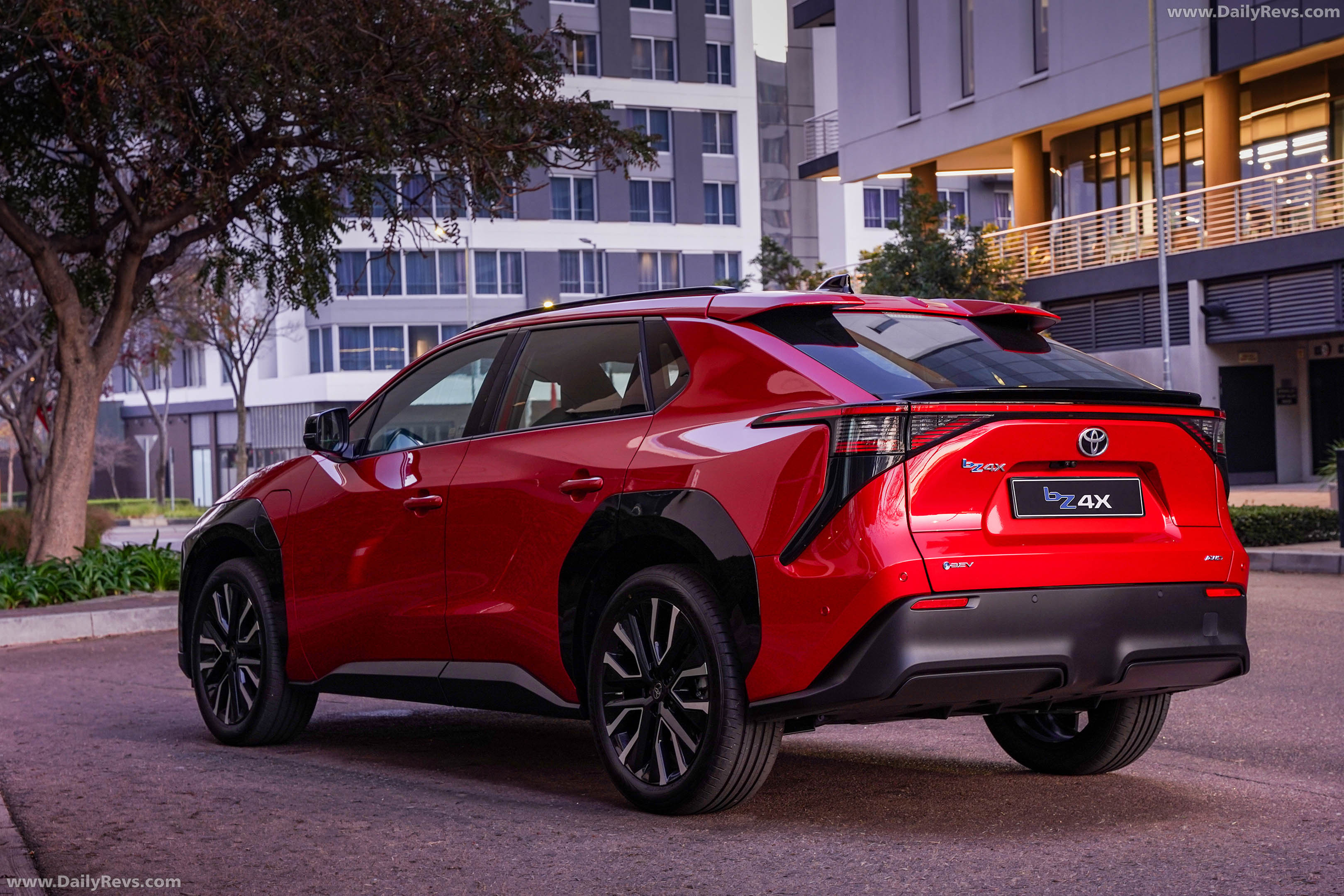 2026 Toyota bZ4X South African Version Rear View