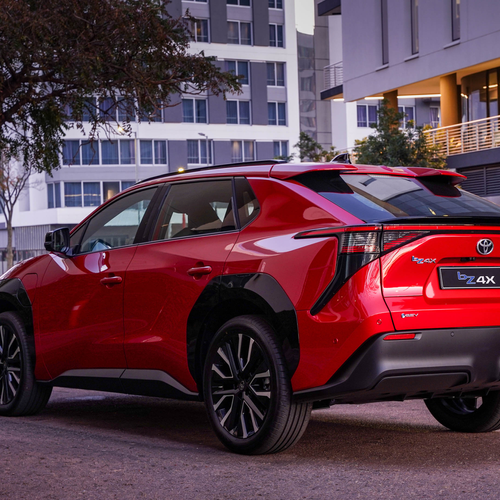 2026 Toyota bZ4X South African Version Rear View