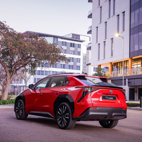 2026 Toyota bZ4X South African Version Rear View