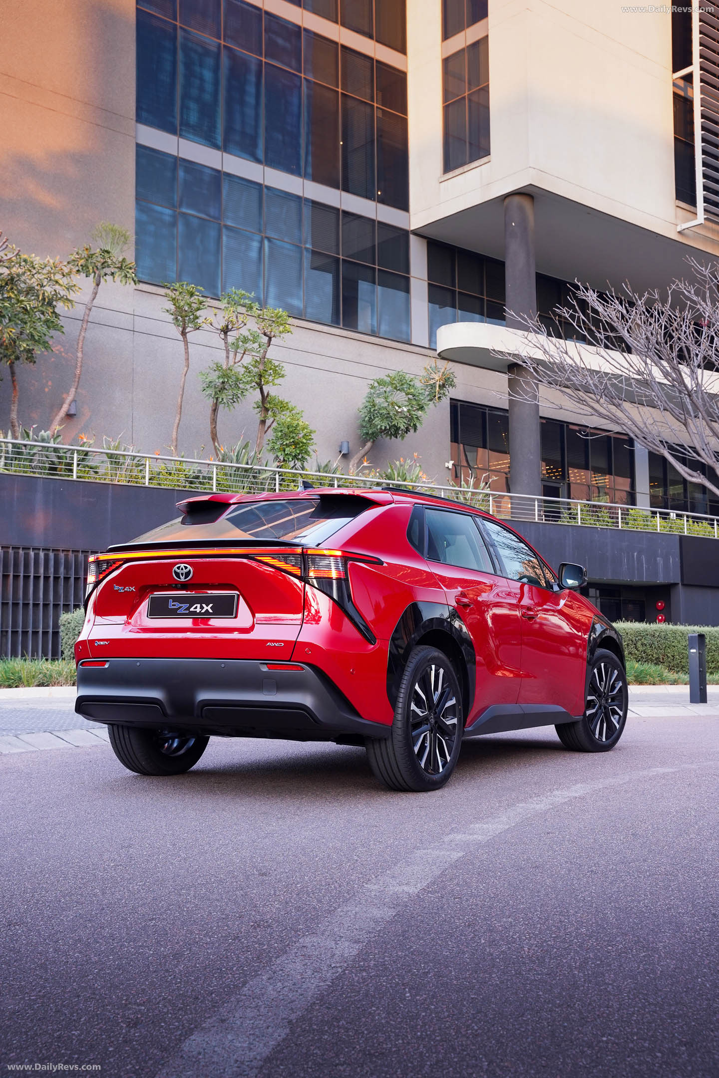 2026 Toyota bZ4X South African Version Rear View