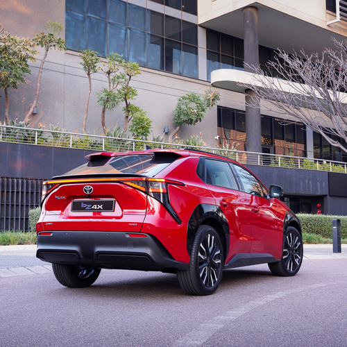 2026 Toyota bZ4X South African Version Rear View