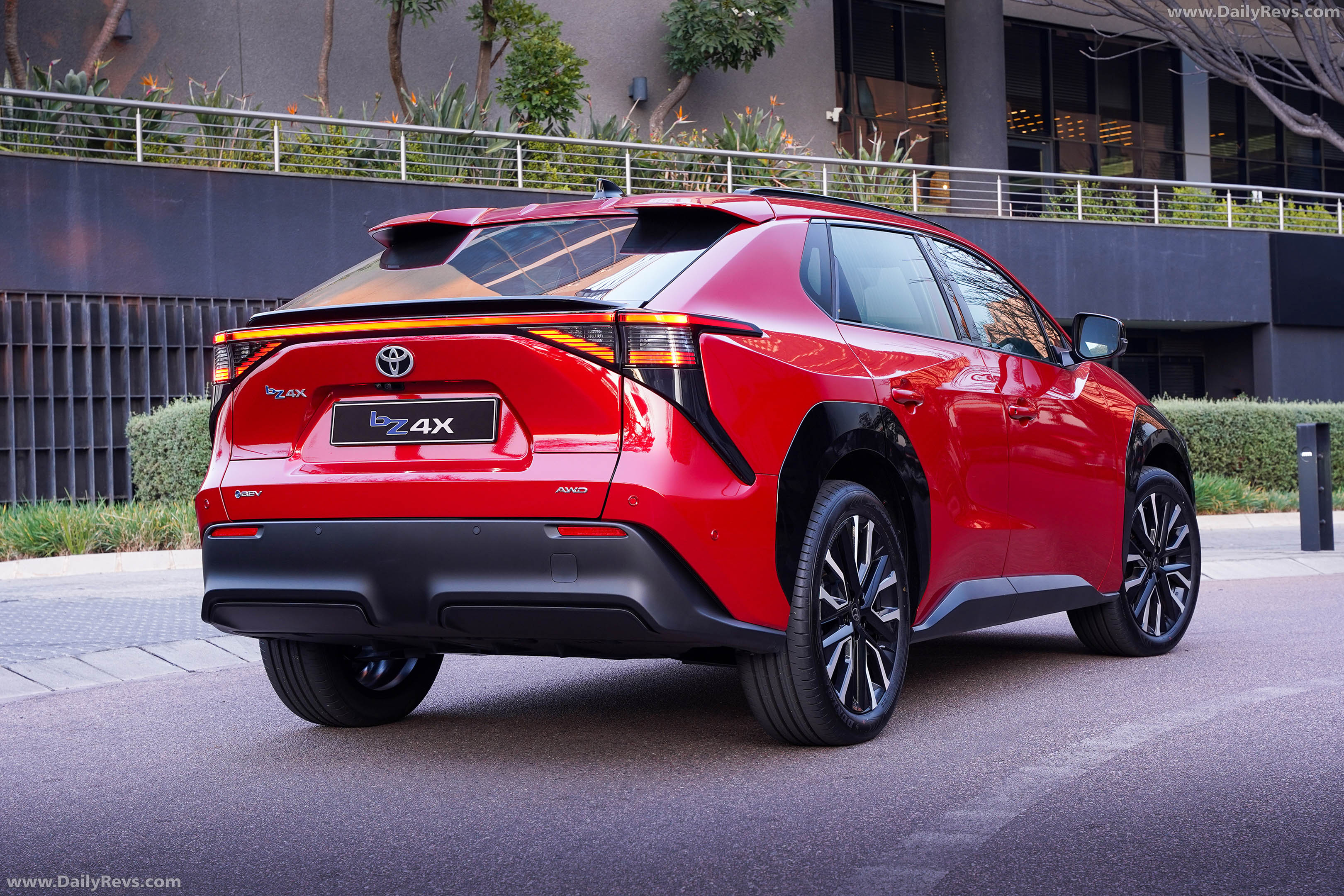 2026 Toyota bZ4X South African Version Rear View