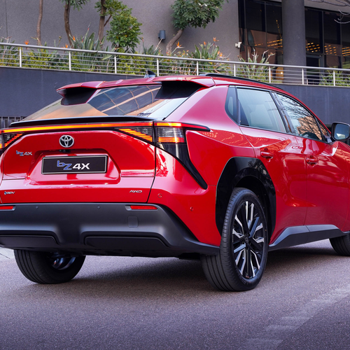 2026 Toyota bZ4X South African Version Rear View