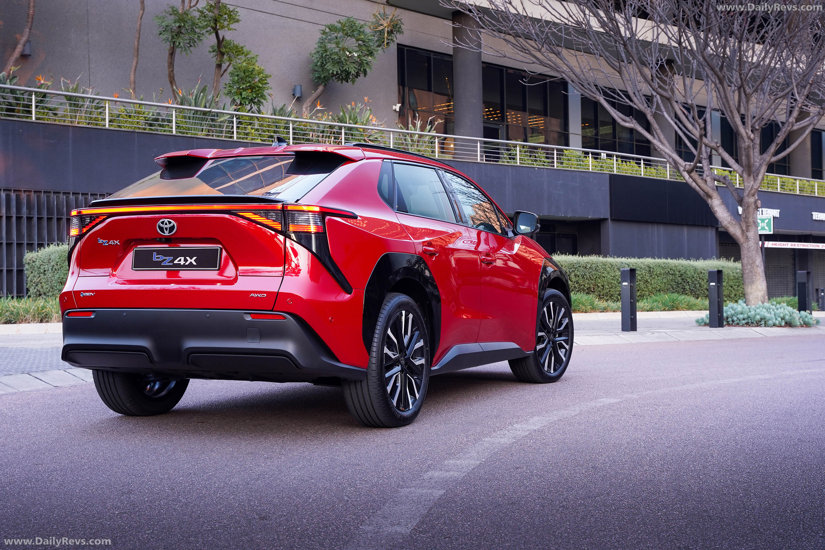 2026 Toyota bZ4X South African Version Rear View