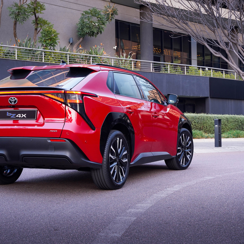 2026 Toyota bZ4X South African Version Rear View